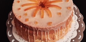 Chiffon cake all’arancia