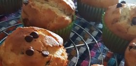 MUFFINS: ricotta, uvetta, canditi d’arancia