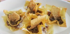 CESTINI di pasta fresca con CARCIOFI