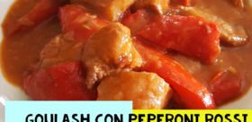 GOULASH con PEPERONI ROSSI