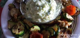 VERDURE grigliate e Tzatziki