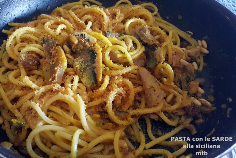 PASTA con le SARDE alla siciliana