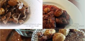 CASTAGNE: un menu