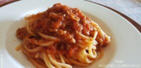 Ragù AGLIONE della Vadichiana e CAPOCOLLO