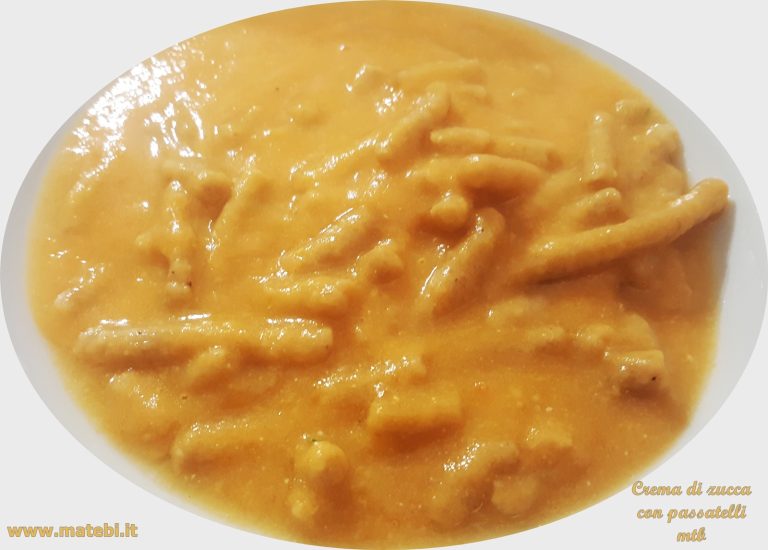 crema di zucca con passatelli