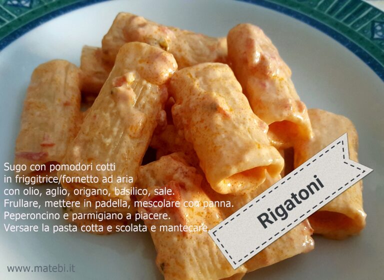 Rigatoni!