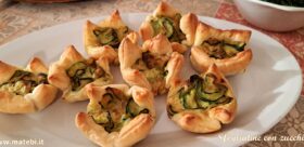 Sfogliatine con zucchine