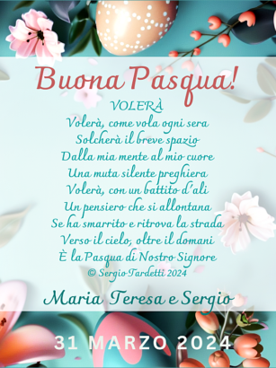 AUGURI per una serena Pasqua