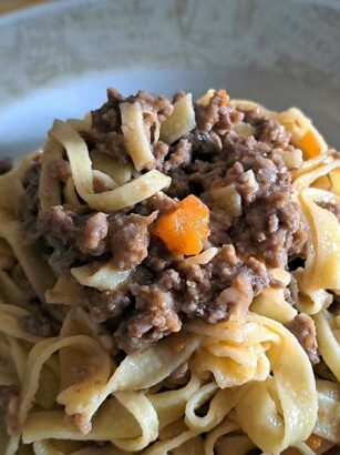 Tagliatelle al ragù