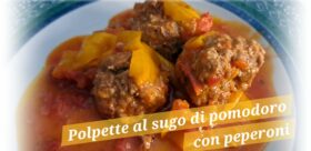 Polpette al sugo con peperoni