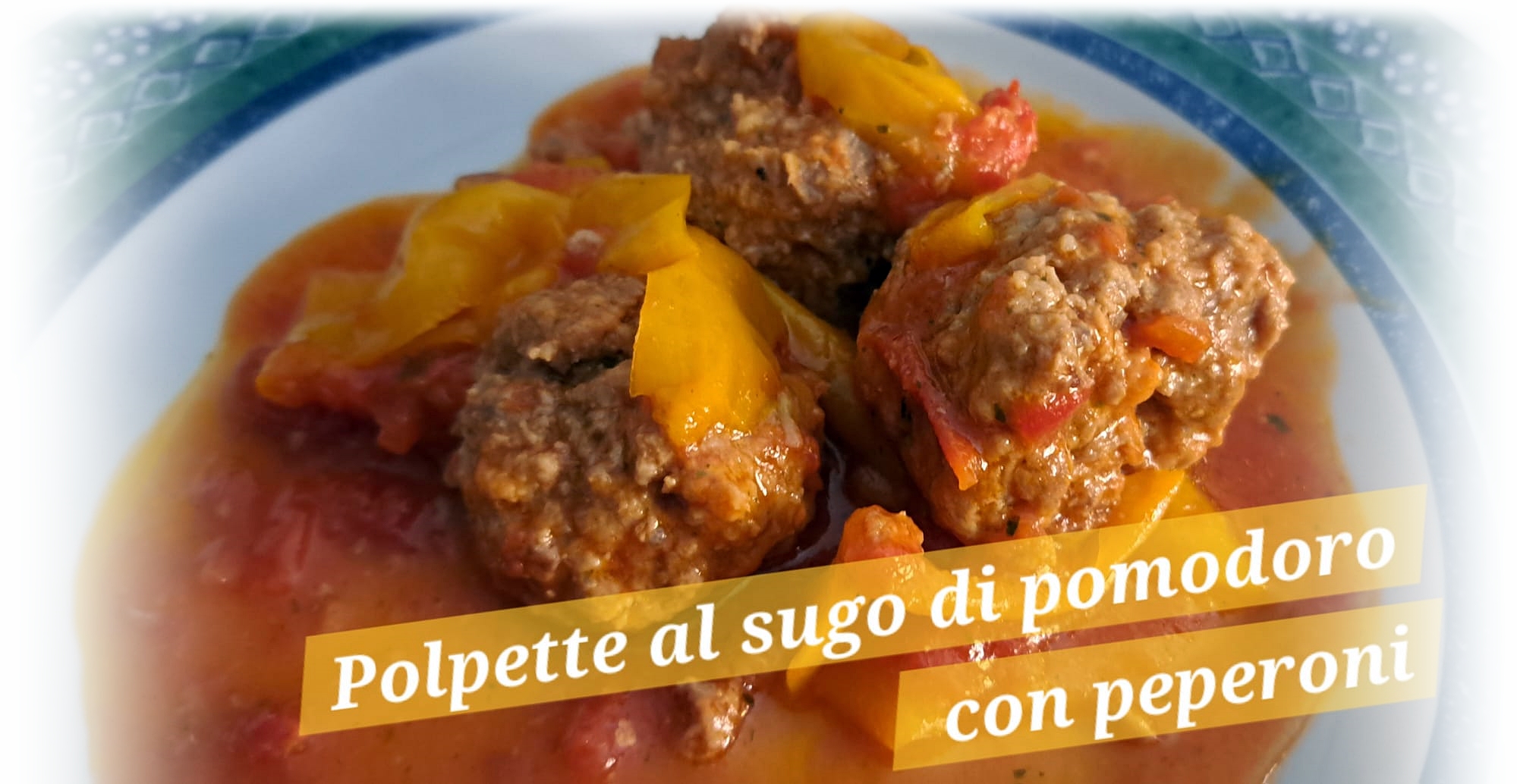 Polpette al sugo con peperoni